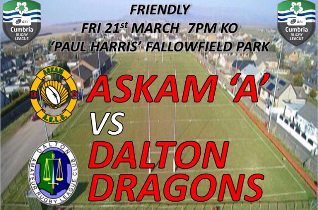 Askam_ARLFC's tweet photo. 🏉Game Day🏉 https://t.co/COoVLunxKQ