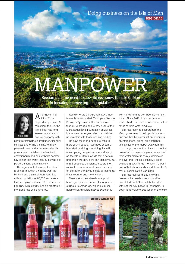 PetalTweets's tweet photo. We’ve worked with Manx businesses for seven years and seen it evolve as an enterprise hub. Pleased to hook up the likes of @RootsBevCo 🐝@SPARK_Impact @manninvest @SkancoIOM with @MiriInsider https://t.co/eFaVTDIFnK