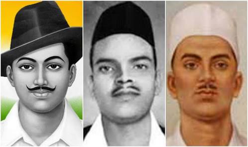 On this Day in 1931, Bhagat Singh, Sukhdev & Rajguru embraced Martyrdom to rid Bharat of British rule. I Salute these Revolutionaries who made the ultimate sacrifice at a very young age. The Nation & generations to come will forever be indebted to these Brave Men. #ShaheedDiwas