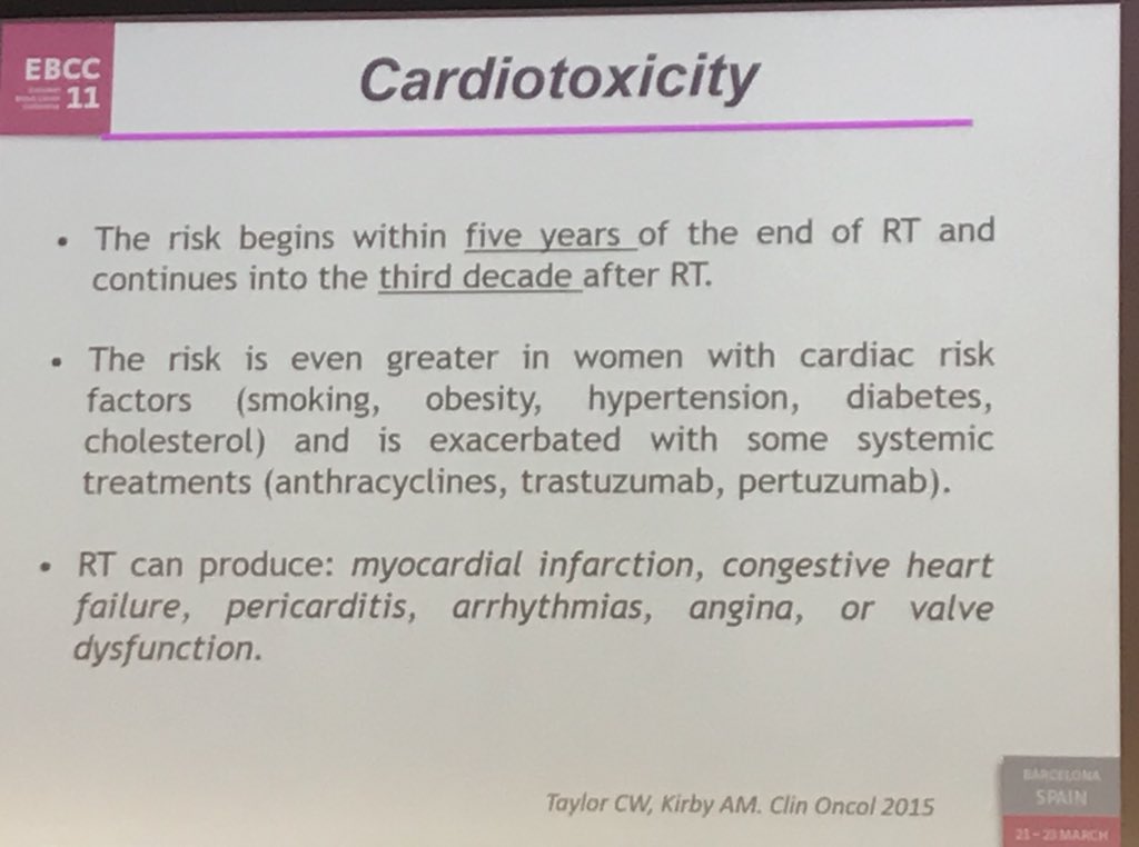 #ebcc11 het risico op hartschade is groter bij bepaalde risicogroepen #cardiooncologie #overbehandeling