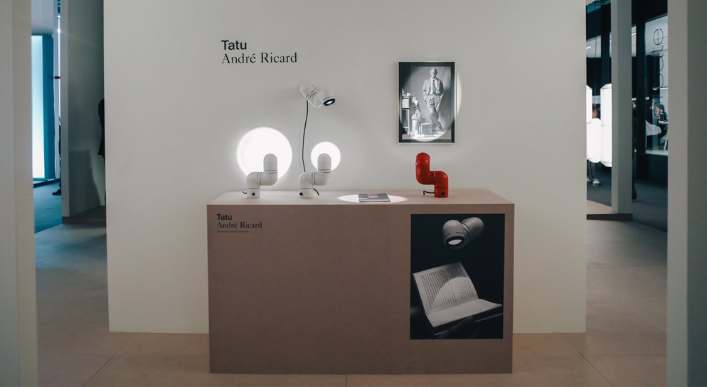 santacole's tweet photo. We added to our design classics collection with André Ricard's Tatu, an improved version of a 70s pop icon. Discover more at @Light_Building 📍Hall 1.2 / Stand F40-G40 - https://t.co/4imQpfRBrq  #lightandbuilding2018 #LB18 #santacole https://t.co/bcCHnKRRLH
