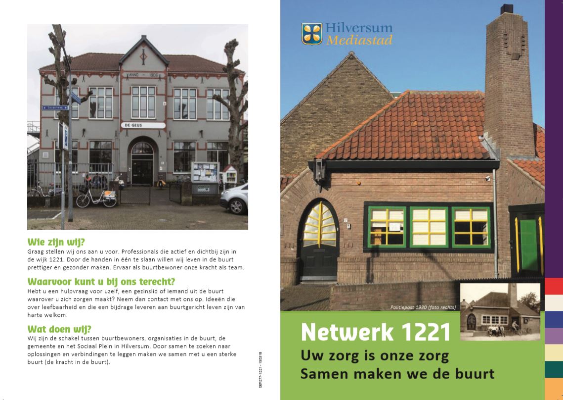 Vanaf dinsdag 27 maart start netwerk 1221 vanuit <a href="/DeGeusHsum/">Wijkcentrum De Geus</a> u kunt daar uw vragen stellen aan medewerkers van <a href="/GemeenteHsum/">Gemeente Hilversum</a> <a href="/jaco_huisman/">Jaco Huisman</a> <a href="/HilverZorg/">HilverZorg</a>  @versawelzijn <a href="/MEEugv/">MEE Utrecht, Gooi & Vecht</a> <a href="/renewollaars/">Wijkbrandweerman</a> <a href="/InovumZorg/">Inovum</a> @wijkagent_linda