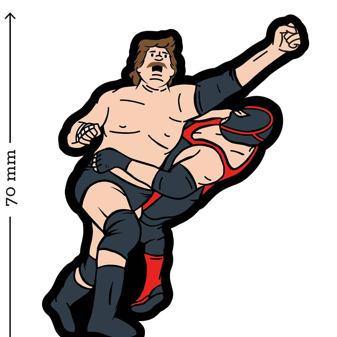 MechaShotei's tweet photo. 1 week left to order our latest shirt featuring #BruiserBrody &amp; #StanHansen

Details at https://t.co/wB12DToivT .  Half already sold.

T Shirt only = £18/$25 and T Shirt w/ 2 pins or 2 patches = £25/$35 (£5/$7 cheaper than buying each thing separately) https://t.co/BX3d7B5IIk