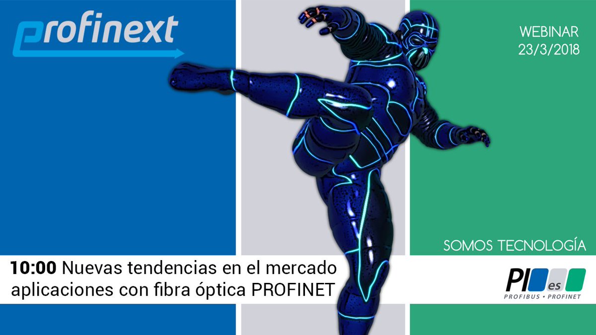 PROFIBUS_ESP's tweet image. En 30 minutos empezamos con @Lapp_espana #PROFINEXT . Accede/ Regístrate bit.ly/2pz58Pr Aún estas a tiempo!!