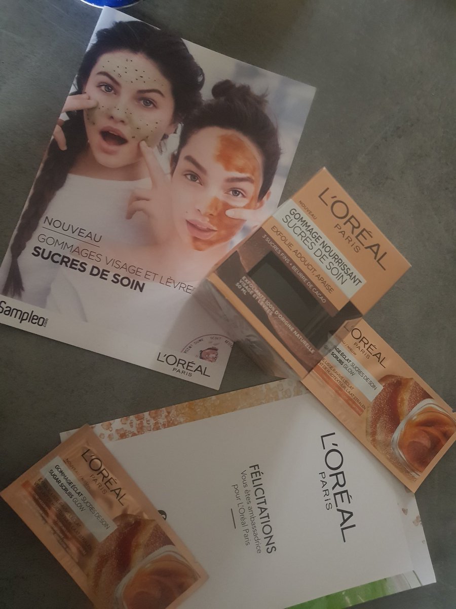 SteveninIngrid's tweet photo. #SucreDeSoin #L'OréalParis
Gommage nourrissant 👍 https://t.co/JapB3PbdTz