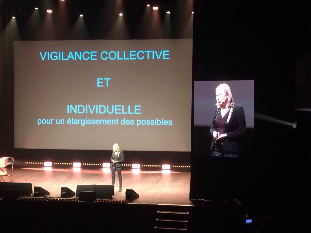 EmmadP's tweet photo. « L’égalité, ça se compte, ça se paie, ça se contrôle, ça se sanctionne. »
Présentation de @BrigitteGresy 
#FameusesNantes https://t.co/99A9DvkE48