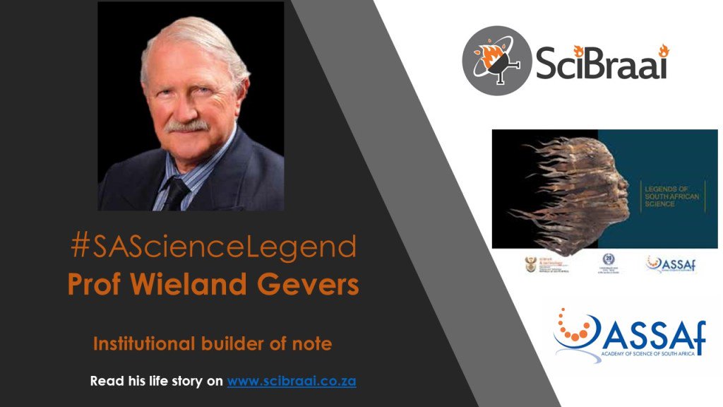 SciBraai's tweet photo. Today's #SAScienceLegend is Prof Wieland Gevers: Institution builder of note via @ASSAf_Official book about SA science leaders https://t.co/Qqn8wxKouQ https://t.co/pEOt8nfY1o https://t.co/9bDvO2x7aH