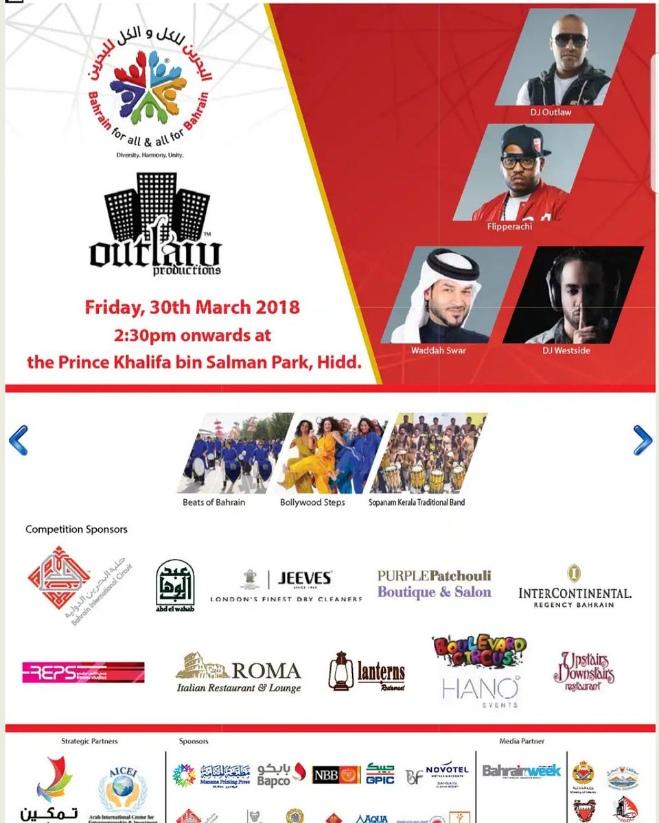 juheesharma's tweet photo. Bahrain For All, All For Bahrain
Friday 30th March 2018
At Prince Khalifa Bin Salman Park Hidd
#bahrainthisweek #bahrain4all_all4bahrain #bahrain4all #princekhalifabinsalmanpark #hidd https://t.co/OdZDwhjOtC