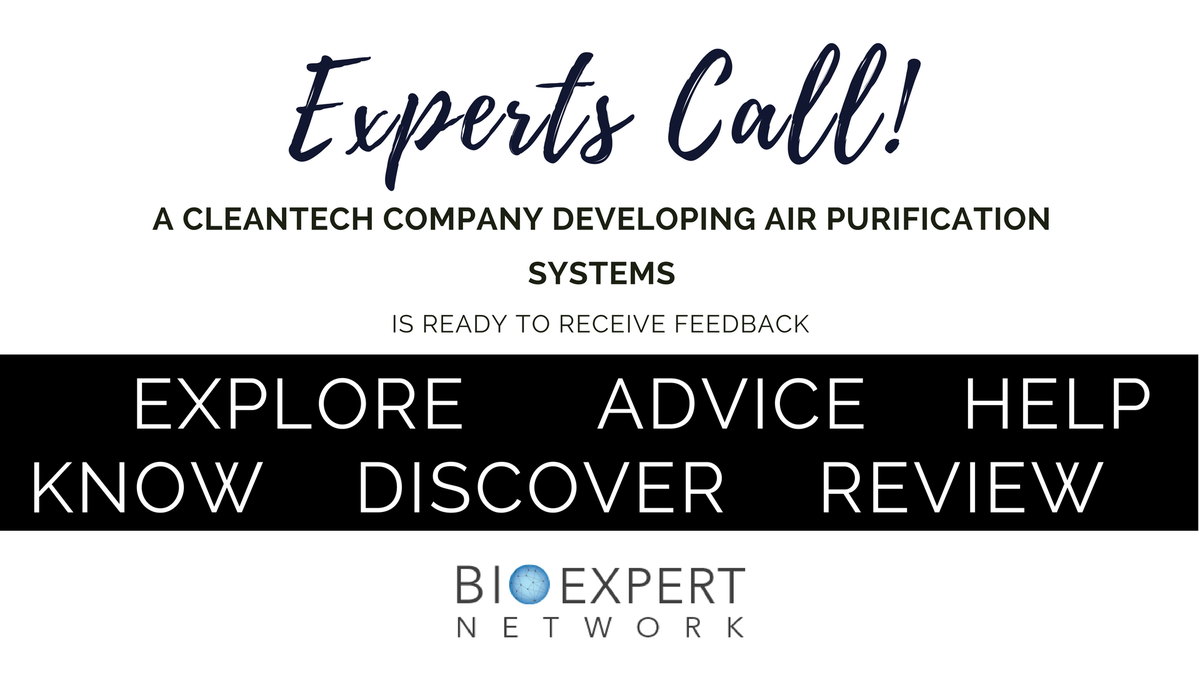 BioExpertNtwk's tweet photo. A #Cleantech company developing new #technology for better #breathing is waiting for your #Feedback here: https://t.co/e2rEk3W07p
#CleanAir #PureAir #JustBreathe #air 
Help entrepreneurs to develop their business and receive free shares.
#Science #lifescience #expert #BioExpert https://t.co/RFAjxUF47w