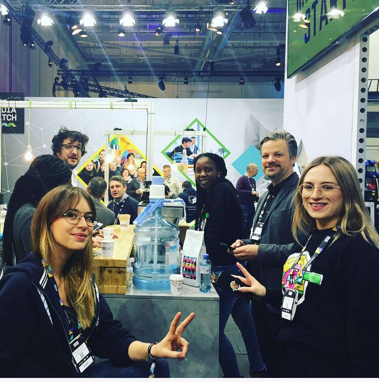 Hello from <a href="/nmaMediaMatch/">MediaMatch</a> ✌️50 international startups ready to pitch at the stage. Come meet us at hall A4 at #OMR18. #mediamatch2018