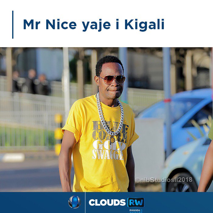 CloudsTV_rw's tweet photo. Umuhanzi Lucas Mkend wamamaye cyane ku izina rya Mr Nice yasesekaye mu Mujyi wa Kigali mu museso wo kuri uyu wa Gatanu tariki ya 23 Werurwe 2018.

@IGIHE   https://t.co/vSwVpm9dAb https://t.co/8nhSoWyoek