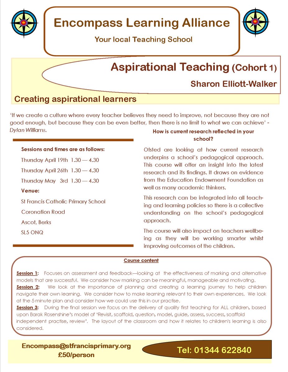 EncompassLA's tweet photo. Information on our upcoming Aspirational Teaching course: https://t.co/WuObRSYROb