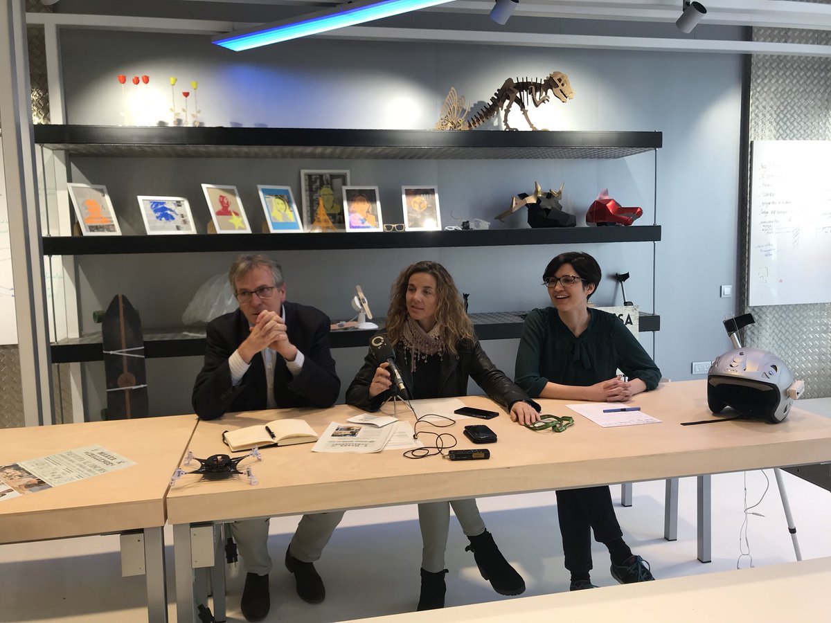 FabLabStQ's tweet image. Presentem la nova edició del @makerchallenge_ amb @creatorstreet i el suport del @ajsantcugat