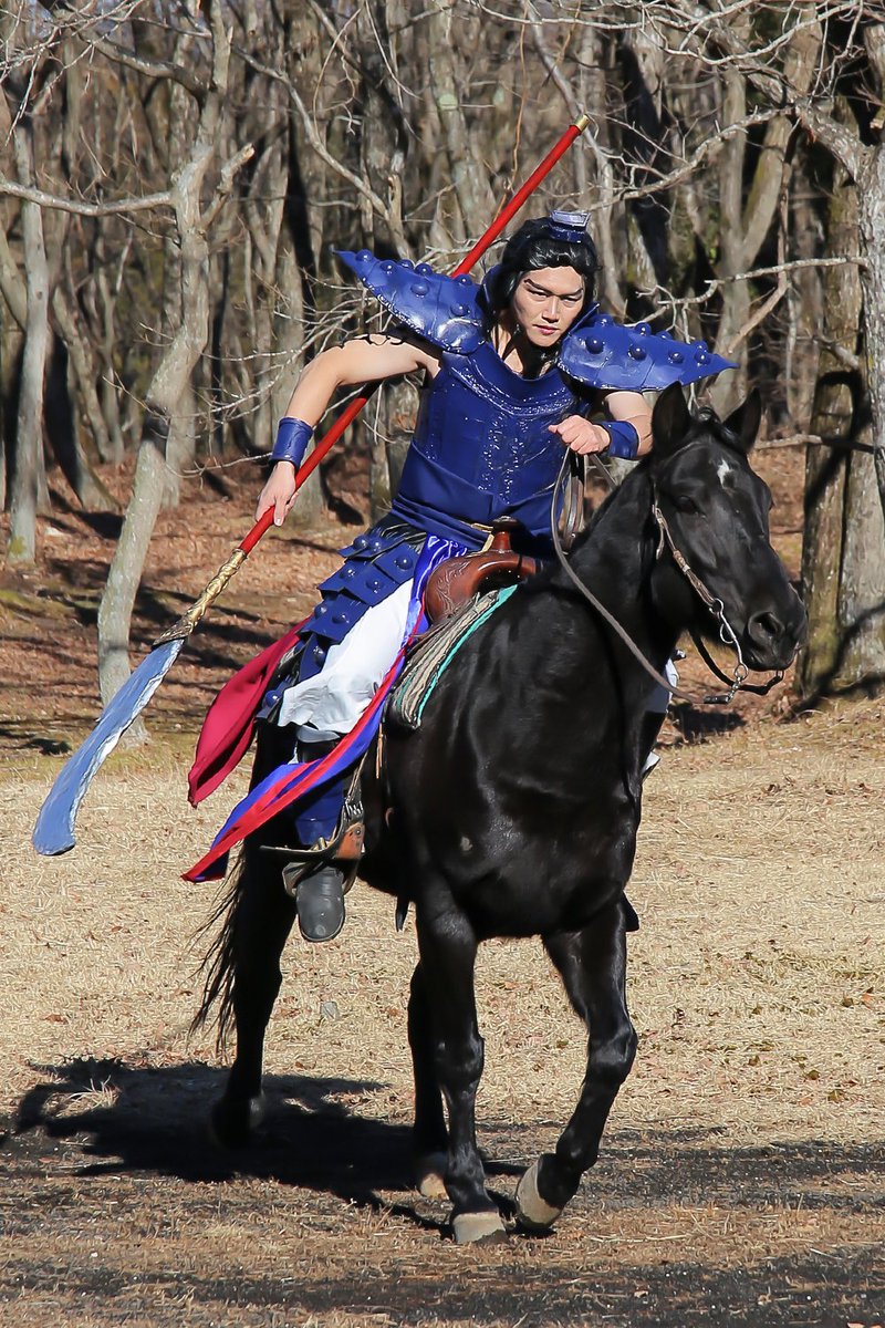 2018/01/14・乗馬撮影】 キングダム 王騎将軍 ミツヨシさん