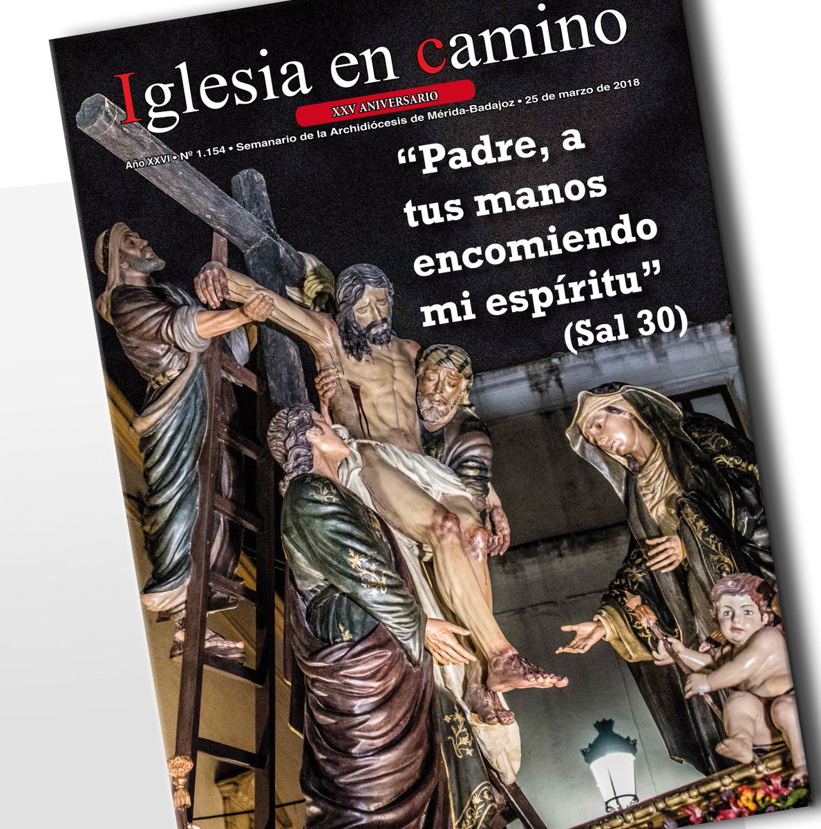 Ya está disponible el nuevo número de #Iglesiaencamino con un reportaje de las #SemanaSanta paso a paso.
Puedes encontrarlo en tu parroquia o en meridabadajoz.net/iglesiaencamin…