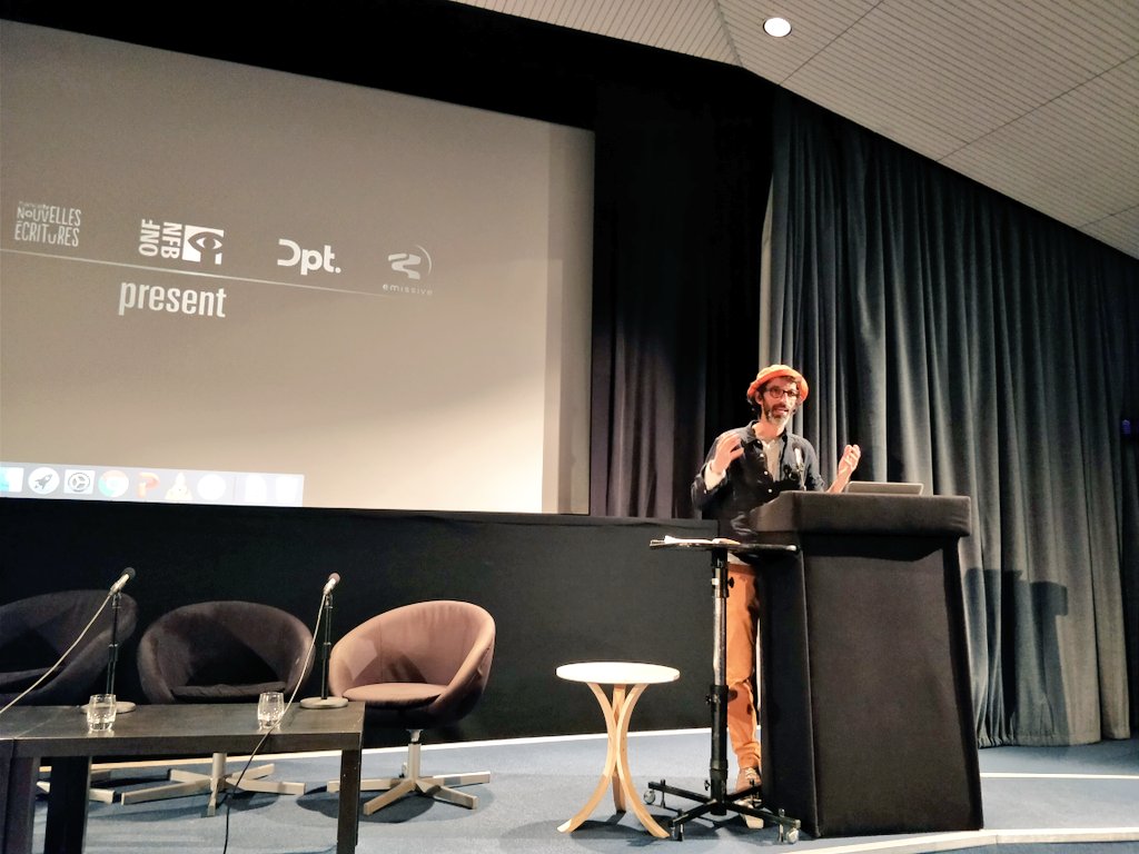 .@KBenK kicks off this morning with 15 mins to unpack his ambitious 4-year VR project @theenemyishere which is trying to reach the next gen of fighters in conflicts by humanising each side #idocs2018
