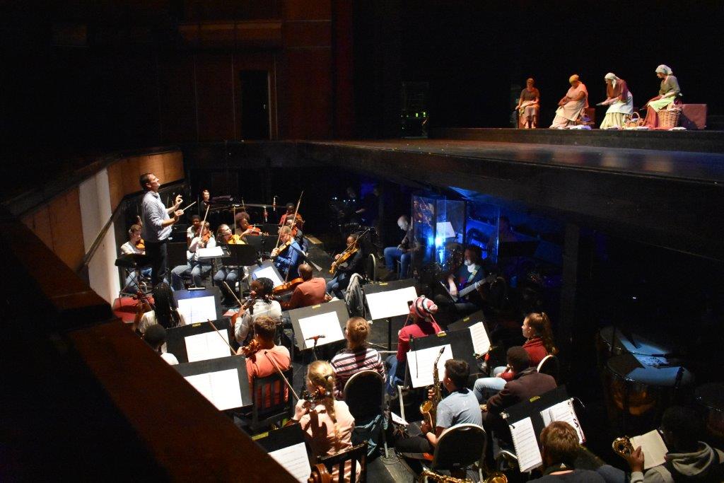 FSSymphony's tweet photo. JESUS - Die Passiespel is finally happening today and tomorrow!
Few tickets left, so make your way to Pacofs to secure your seat for only R85 or R90!
Don't miss out on the magnificent #Music as played by the #FSYO conducted by @fokkensa, #Drama, #Dance and very intriguing script! https://t.co/COhcgIYuzA