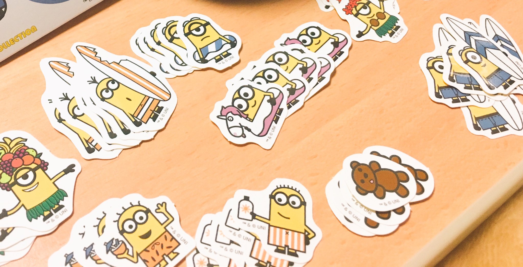 みー Uniqloでミニオンtシャツ2枚買ったらシール貰えたよ E ミニオン Uniqlo ユニクロ Uniqlotシャツ ミニオンズ ミニオンシール ボブ ミニオンボブ 先着プレゼント