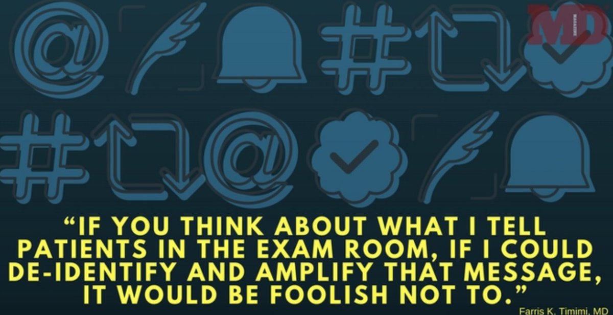 drmikesevilla's tweet image. Physicians Unite on Twitter, Divide on Practice - Thanks to @MDMagazine &amp;amp; @dannyfunt for mentioning me in this article #mcdoc #somedoc #socialdoc #FMRevolution  bit.ly/2IKAwCf