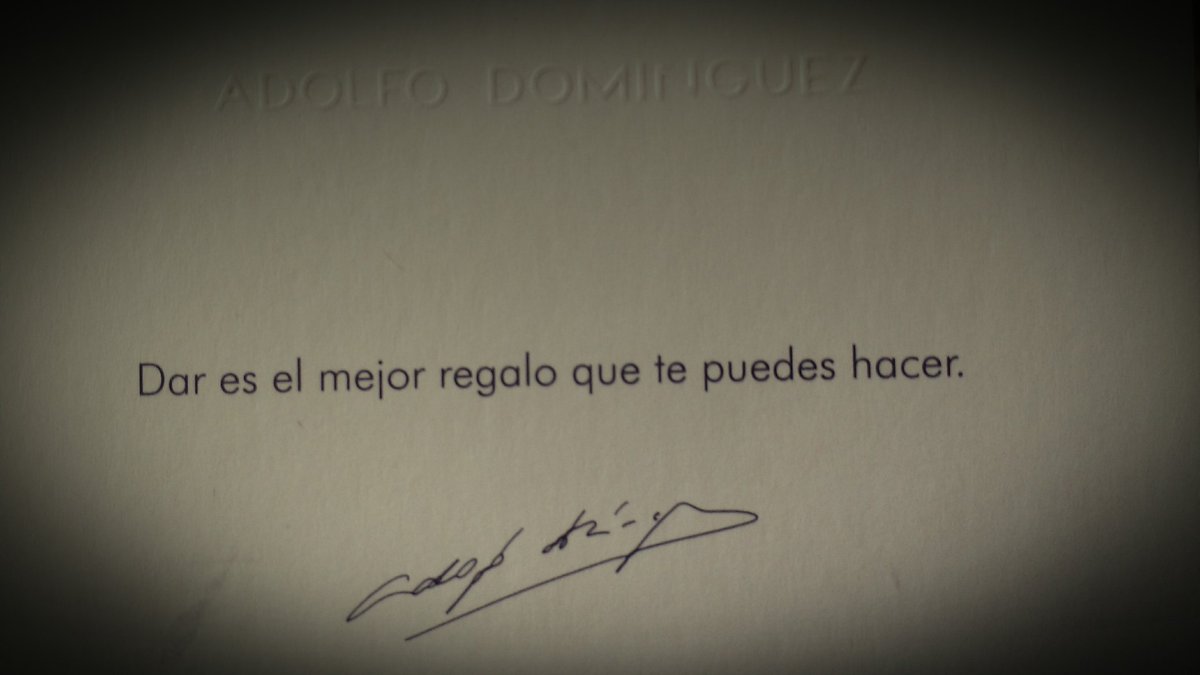 pglongui29's tweet photo. No está mal  para ser una tarjeta de cortesía. Hay muchas formas de "dar". https://t.co/T7krN8Wwik