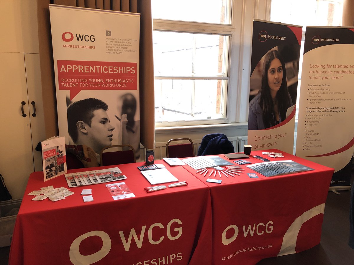 WCollegeGroup's tweet photo. We’re all set up and meeting some great people at the Leamington Business Show today, come and chat all things apprenticeships and recruitment! #LeamBizShow18 @LeamBizForum https://t.co/Cv1Al6MEA1