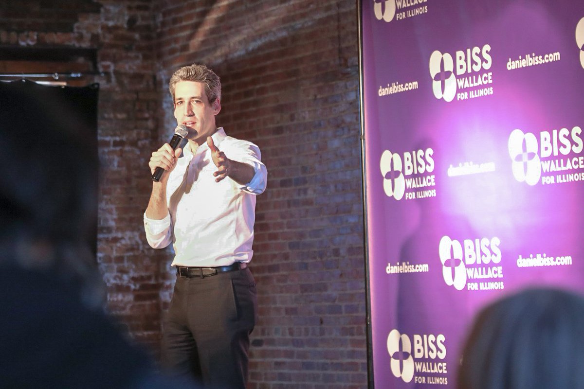DanielBiss's tweet photo. One person alone wonโt fix everything. But together, anything is possible. Thanks to Jesse Eisenberg, @WillGuzzardi, @JaymalGreen, @LitesaWallace, Tanya Watkins, and a great crowd for rallying to get out the vote in Chicago yesterday. Let's change what's possible. #TeamBissVotes https://t.co/Tr1wMPAux0