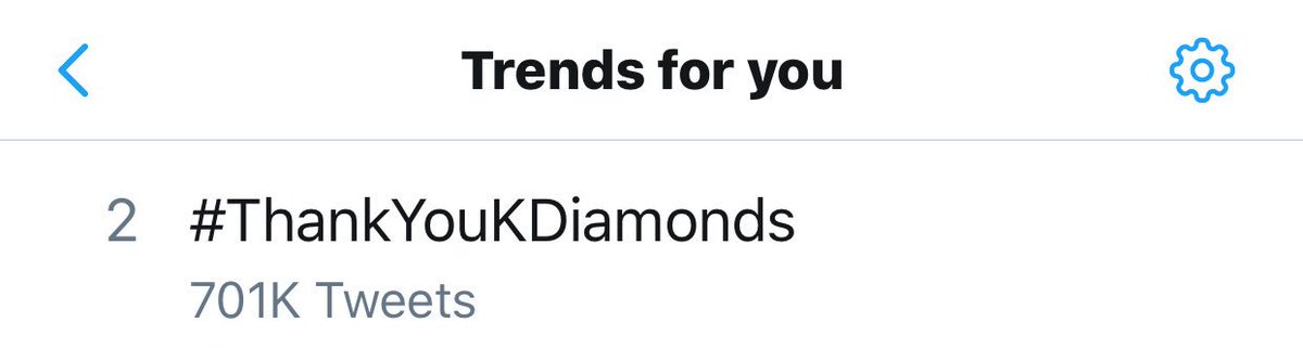 btsanalytics's tweet photo. #ThankYouKDiamonds surpassed 701K+ Tweets + RTs so far! Thank you ARMY for participating in all the iHeart mass votes and spreading love!

☆.｡.:*🔍😆🔎.｡.:*☆

#iHeartAwards #BestFanArmy #BTSARMY (@BTS_twt) https://t.co/0APCgBdGaE