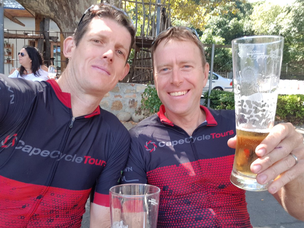 velotales's tweet photo. There are several ways to ride the @CTCycleTour, but I like the @capecycletours way best #40Take2 #CycleTour2018 https://t.co/Un3YTykrDI