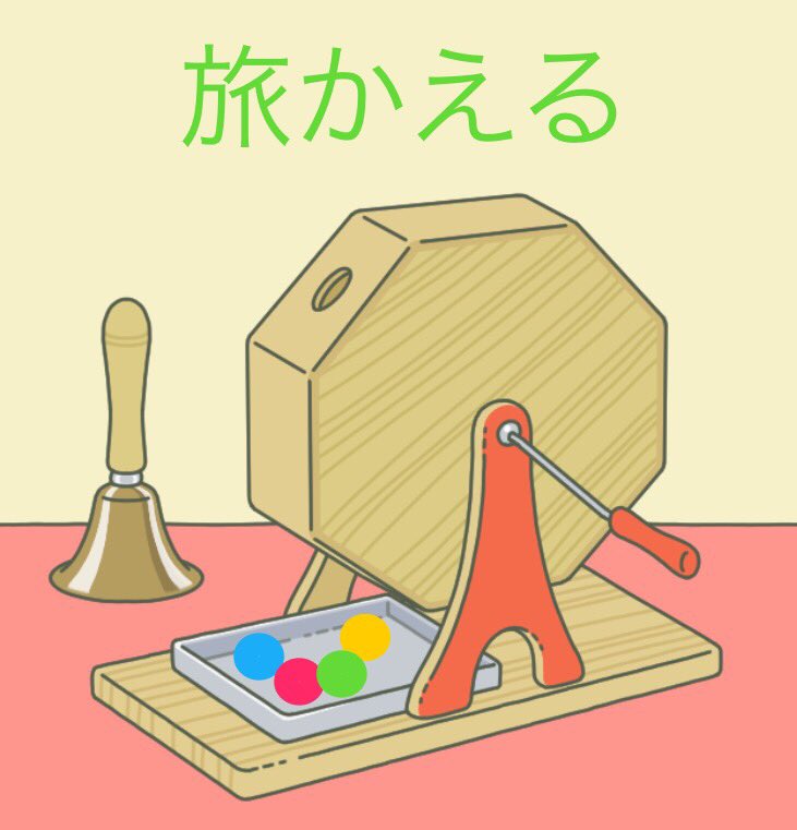 旅かえる ふくびき記録