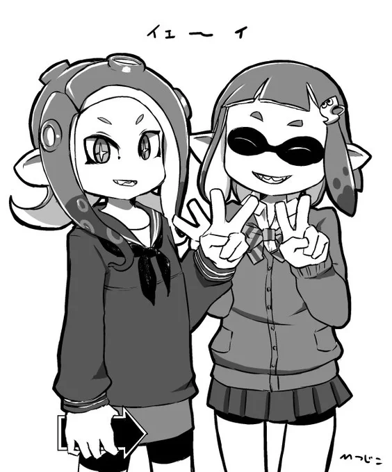 イカに馴染んだタコちゃん 