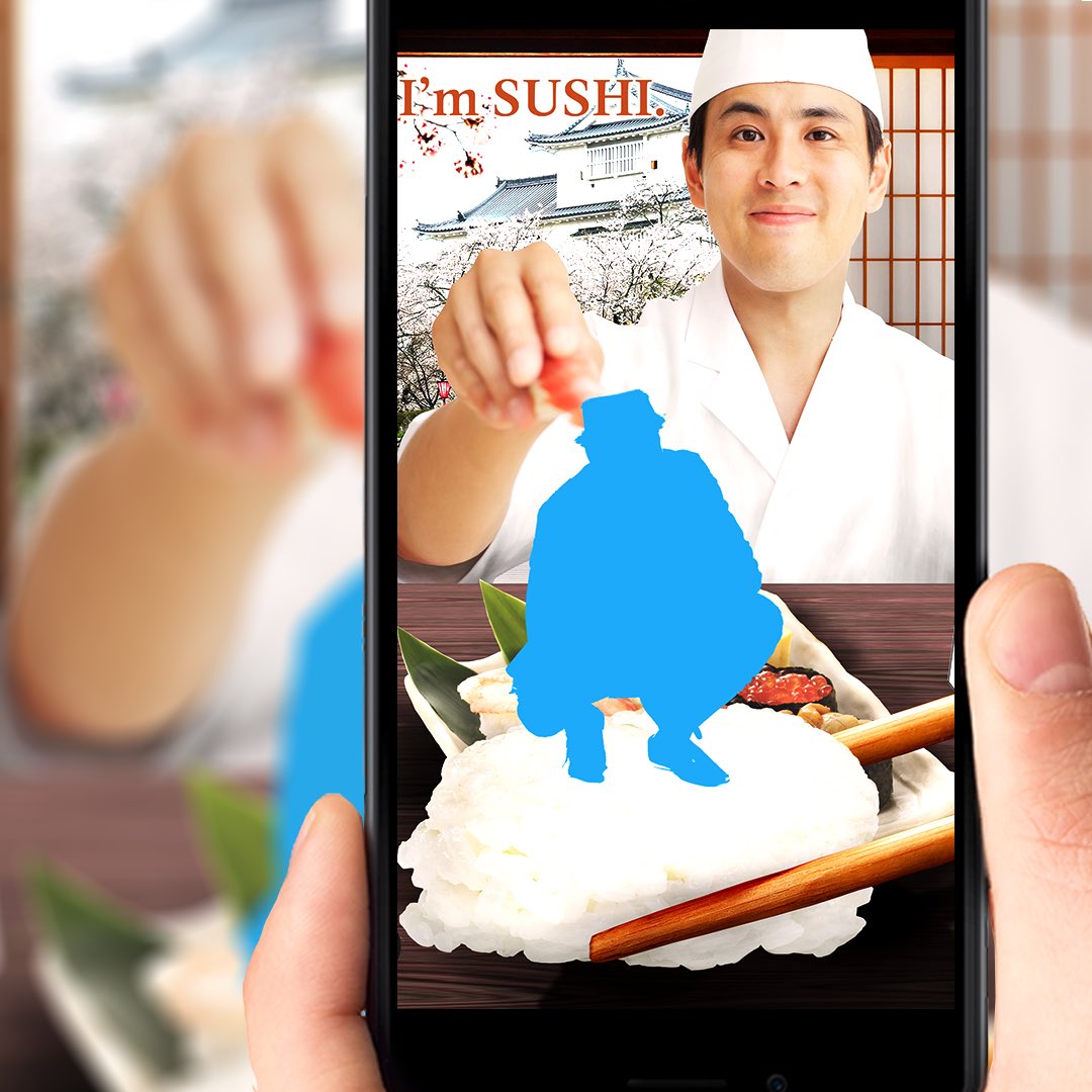 JapanWeekNY's tweet photo. Sushi is quite popular in NYC, but this one will be like no other! Stop by Japan Week to have a once in a lifetime experience to become Sushi! Don’t miss out on experiencing popular tourist spots and Japanese culture with our other 3D Trick Art as well! https://t.co/EYpvGitrp2