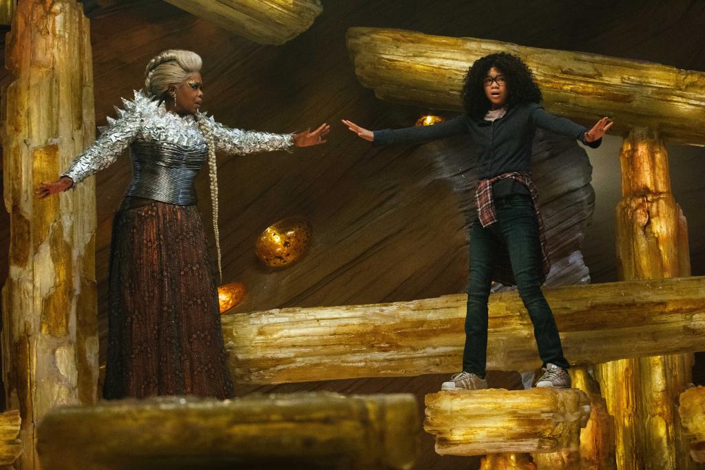 Disney's tweet photo. Find the courage to face the darkness. #WrinkleInTime is in theaters now. https://t.co/0Y3p9lT4dk
