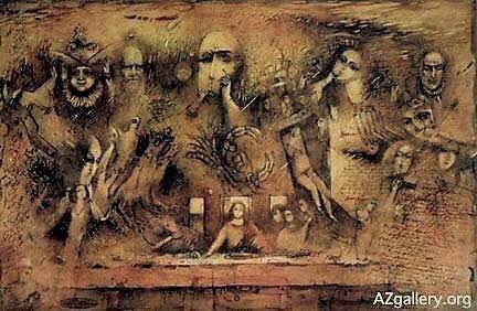 MaisonAzFr's tweet photo. Aujourdhui Adil #Rustamov, #artiste #peintre agrégé, professeur émérite à l’Académie des Beaux-Arts de #Bakou en #Azerbaïdjan, fête ses 75eme #anniversaire. Nous lui souhaitions un joyeux anniversaire 🎉
Plus d’infos sur l’artiste ⤵️
https://t.co/6d6vWjHVpC https://t.co/YZCHmMGH03