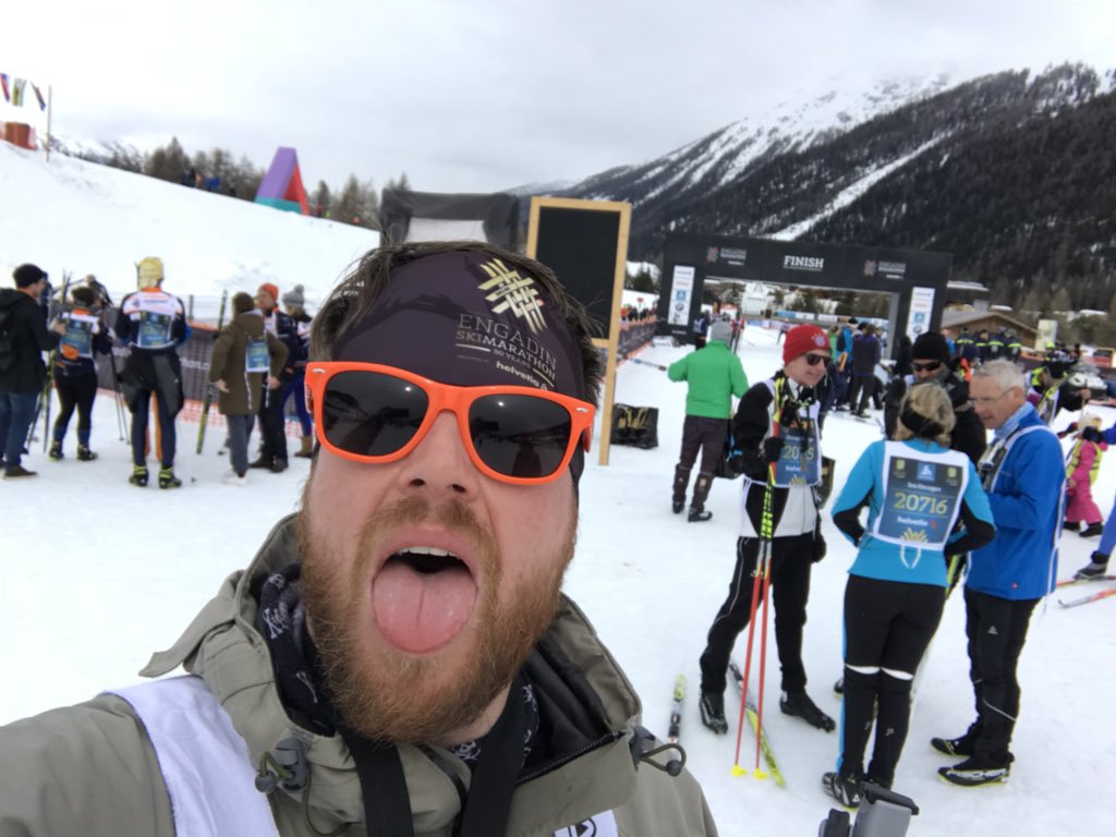 Darwall_Plan's tweet photo. Completed!!! Phew! 👍😎 #engadiner2018 #engadinskimarathon https://t.co/XDa1AHXPnY