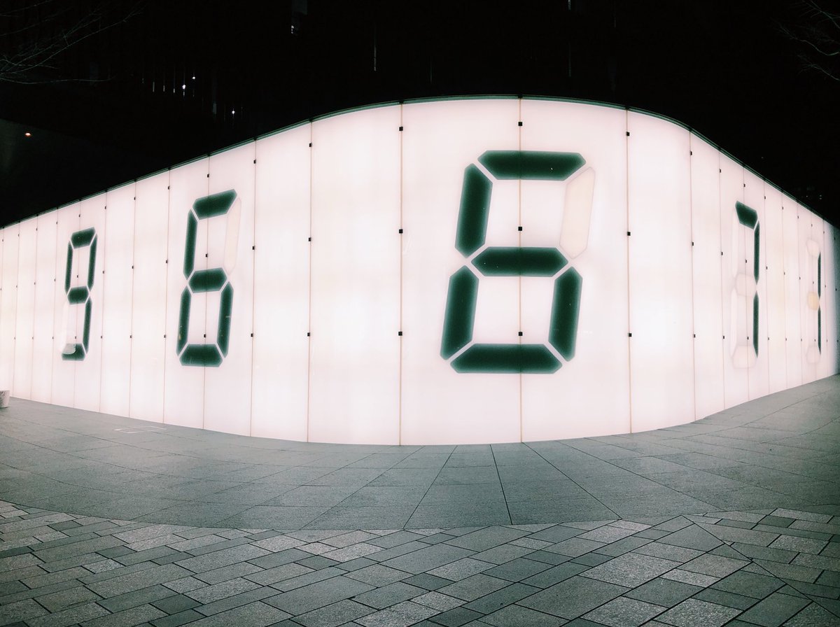 yuko417's tweet photo. 今年もCounter Voidに光が灯った
#RelightProject #宮島達男 https://t.co/I1vKTxYqkB