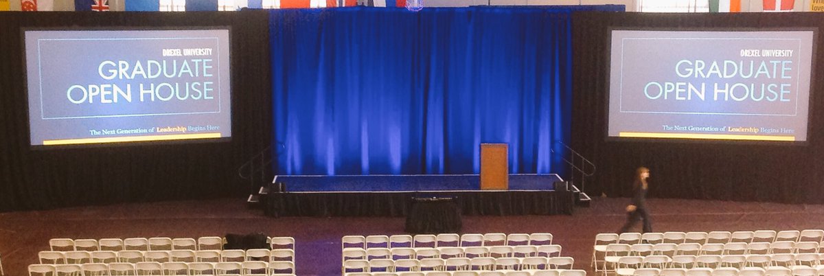 DrexelAdmission's tweet photo. Excited to welcome prospective students to our Graduate Open House today!
#drexelvisit #ambitioncantwait https://t.co/jL9znqcU3M