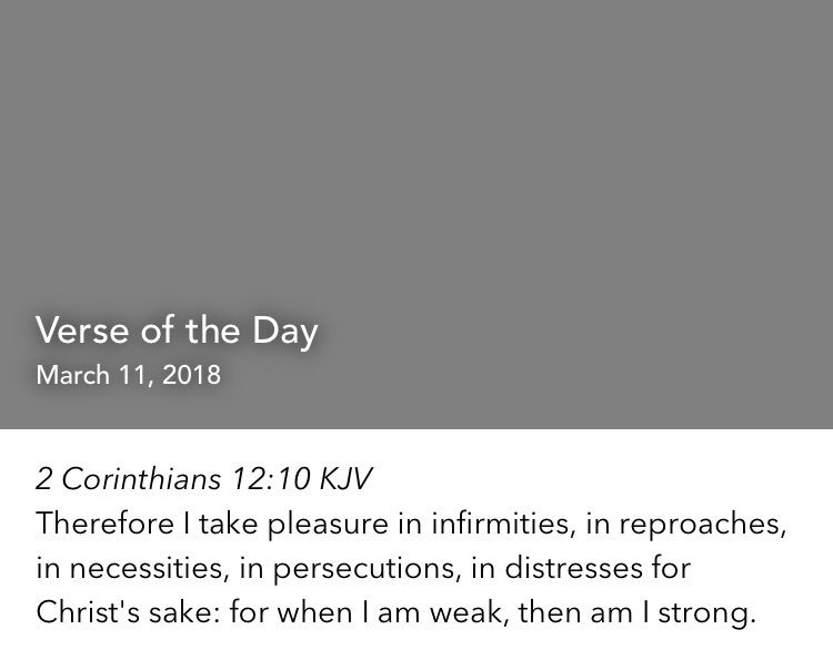 mswilsonsmind's tweet photo. 2 Corinthians 12:10 KJV
Therefore I take pleasure in infirmities, in reproaches, in neces... https://t.co/U0oyOSK9pd https://t.co/HyeHPTS6M5