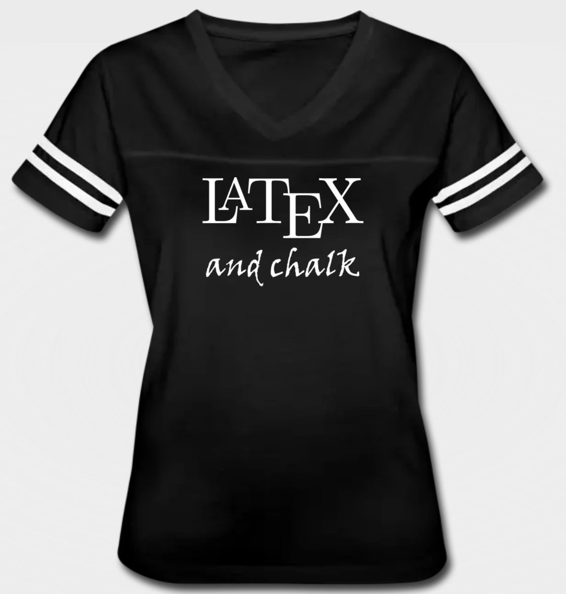 coolmathgear's tweet photo. LaTeX and chalk... what else do you need? #LaTeX #chalk #mathtshirt #mathgear #mathshirt https://t.co/KGdu9QJXLA https://t.co/xAi8eZkHZ4