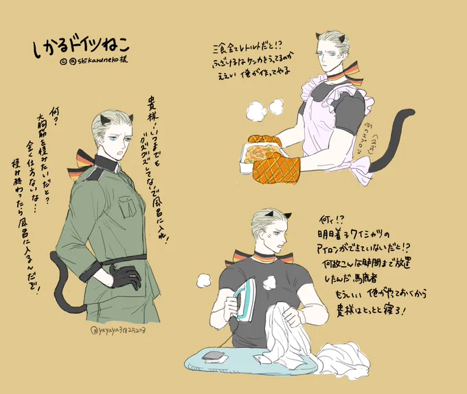 途中で全然叱ってないことに気付いたけどまあいいか……ってなった某叱ってくれる猫ちゃんのパロを空気を読まず投下 