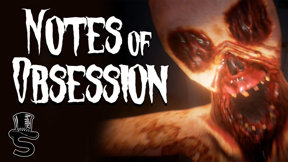 ShaunTopaThings's tweet photo. "NOTES OF OBSESSION" https://t.co/J9rp823EBd <Indie horror game! Check it out! #notesofobsession #gaming #horror #horrorgaming #scary #scarygame #indiehorror #indiehorrorgame #indiegame #letsplay #gameplay #pcgaming #itchio #youtuber #youtube #newgame #indiegames #horrorgame https://t.co/Qbm9GFY29N