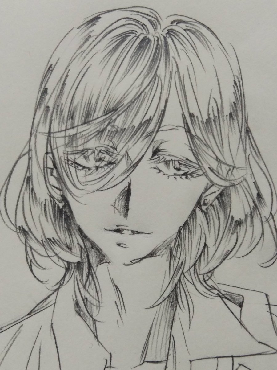 一人でズマキャラの顔描こう大会
ナイリ
未だかつて男性キャラの顔を描くのにこれほど慎重且つ神経を擦り減らす羽目になったことは無い

へりさんは美人を美人のままシンプルにできる神か化け物なんだと思った 