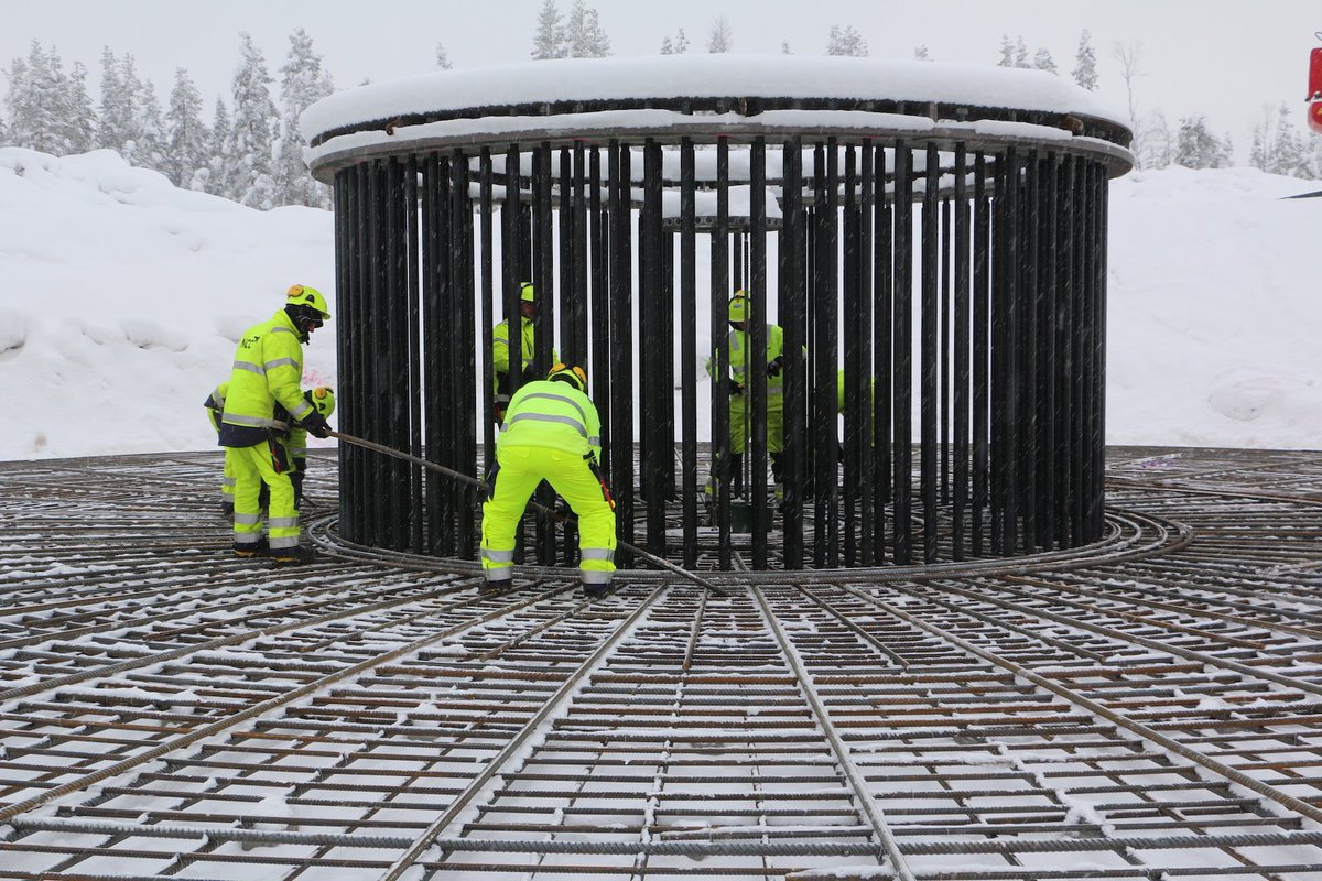 Bygget av Europas största vindkraftspark tar fart i Markbygden utanför Piteå. arcticmirror.se/2018/03/11/eur…