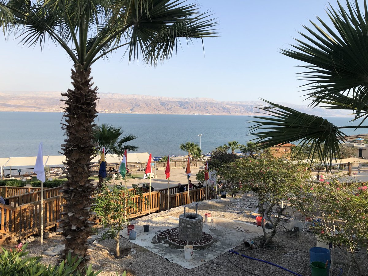 clay_glazee's tweet photo. I got to float in the Dead Sea today. Iโd say thatโs a good day ๐๐ป
#BBC2Israel #DeadSea https://t.co/FrlnehHKZK