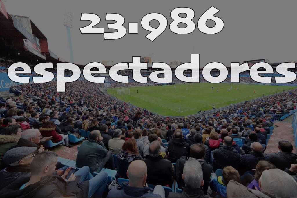 RealZaragoza's tweet photo. ¡#GraciasAfición! Juntos seguimos creciendo 💙⚪

#RealZaragozaLorca
#ContigoRealZaragoza https://t.co/Kcq7fW41sE