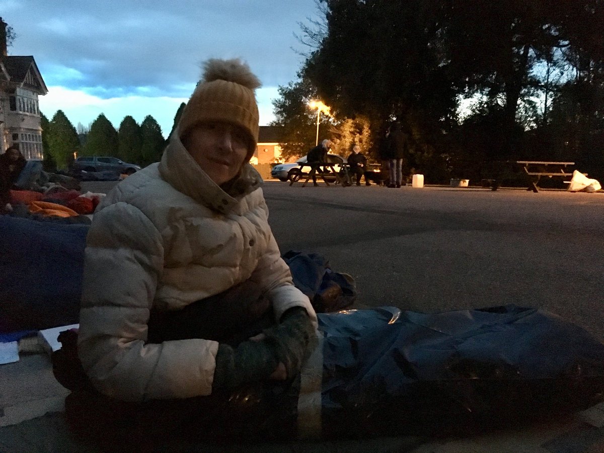 ifmediauk's tweet photo. Spare a thought this #MothersDay for the young people who don’t have the love & support of a caring family and end up on the streets. I slept rough last night for @YMCAExeter #SleepIn2018 #Devon https://t.co/dGG72yIKAB