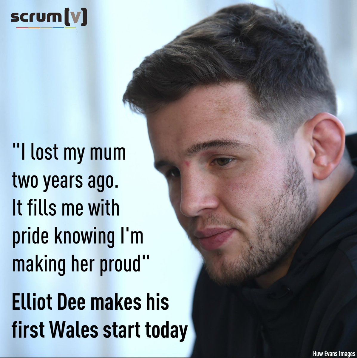 ❤️ Go well, Elliot. She'll be incredibly proud. #WALvITA #SixNations #MothersDay