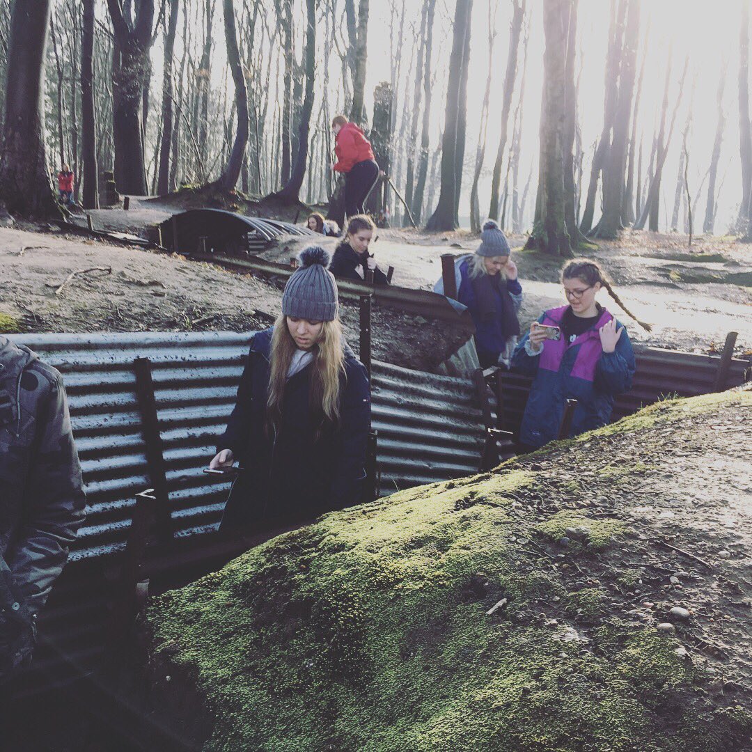 Final day on the Ypres Salient - a visit to Essex Farm where John McCrae wrote In Flanders Fields, then splish splosh through the trenches! Now homeward bound.