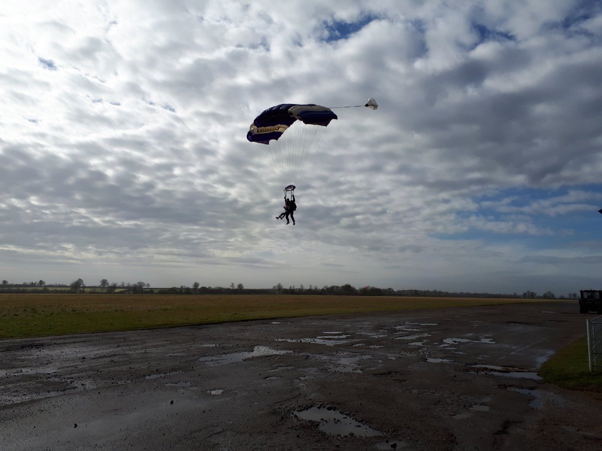 The great Higham Lane Sixth Form sky dive. We raised £5102.25. #nuneaton #universities #thinkhigher #gcsoutreach #youngpeoplefirst