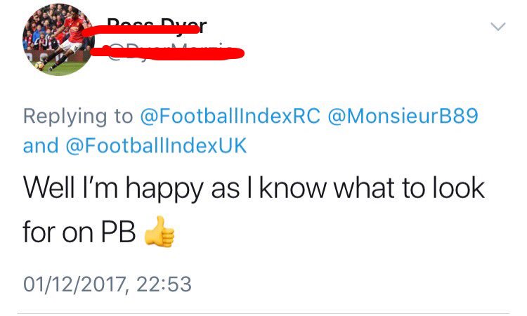 iatedepays's tweet photo. @FootballIndexRC No names mentioned whatsoever🤕 https://t.co/qwgcbMyoLL