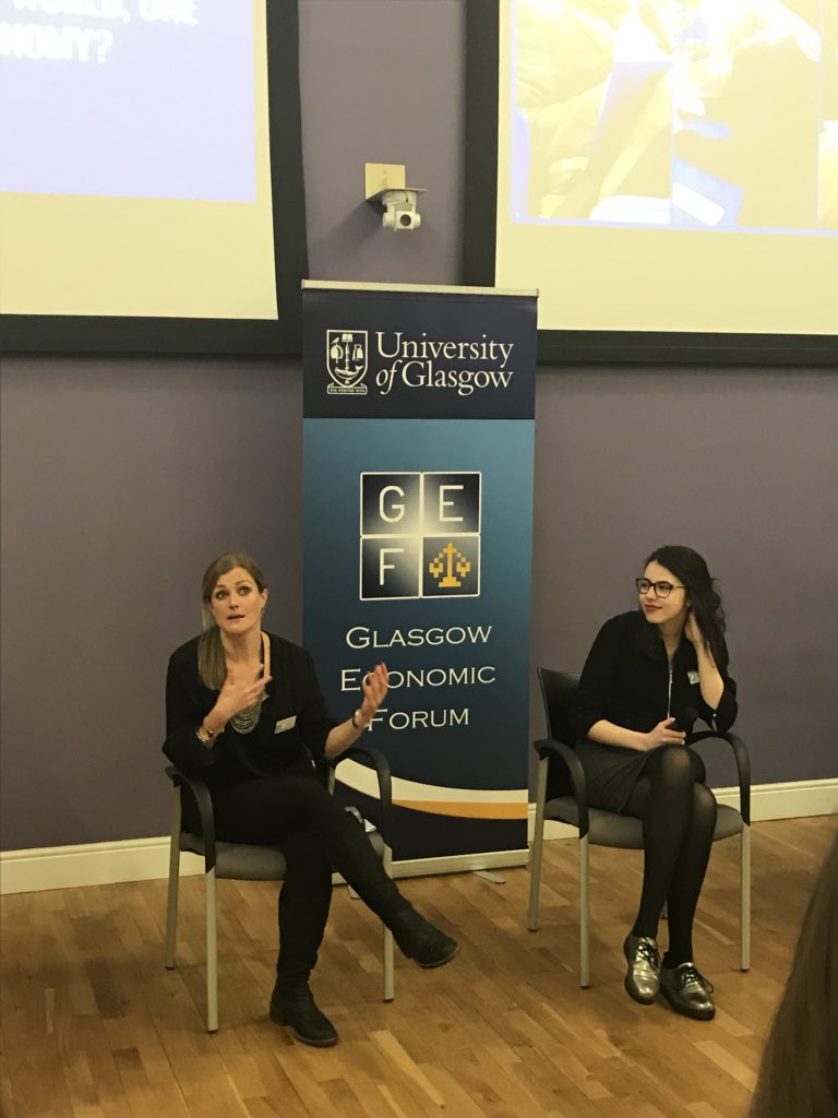 G_EconomicForum's tweet photo. Second day starting with a keynote by Katherine Trebeck discussing Oxfam’s ‘human economy’ project and what should be done to create a fair and inclusive economy @KTrebeck #GEF18 https://t.co/IZZM4J8Tp2